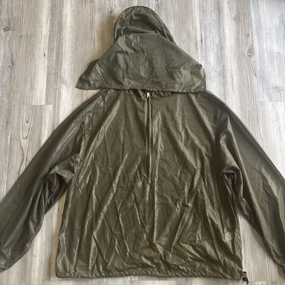 Cabela's Bug Mosquito Net Bug Jacket Hooded Pullover Lightweight Jacket Size L